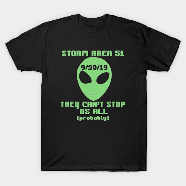 Storm Area 51 T-Shirt by bubbsnugg